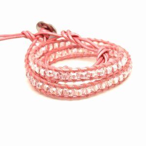 Victoria Emerson Wrap Pink Bracelet
